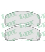 LPR - 05P1007 - Колодки торм. дисковые