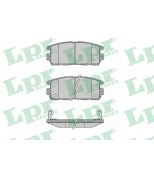 LPR - 05P1323 - Колодки торм. дисковые