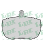 LPR 05P140 Комплект тормозных колодок, дисковый тормозной механизм