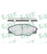 LPR 05P1718 Колодки тормозные передние