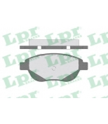LPR - 05P1751 - Колодки тормозные CITROEN C4 04-11 передние