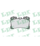 LPR - 05P1848 - Колодки тормозные дисковые LPR