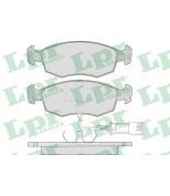 LPR - 05P269 - Комплект тормозных колодок, дисковый тормозной механизм