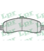 LPR - 05P539 - Колодки дисковые перед. NISSAN Micra(K11)  1,0-1,5