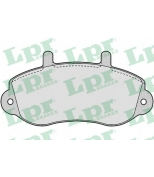 LPR - 05P663 - Колодки торм. дисковые
