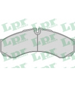 LPR - 05P955 - Колодки торм. дисковые