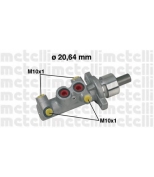 METELLI - 050397 - Цилиндр тормозной_Opel Agila 1.0 12V/1.2 16V (Bosc