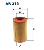 FILTRON - AR316 - Фильтр воздушный AR 316