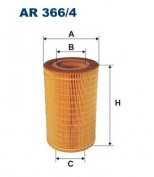 FILTRON - AR3664 - Фильтр воздушный Saab 9-5 2.2TiD/3.0TiD 01