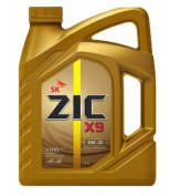 ZIC 162905 Zic x9 ls 5w30 sn/cf (4л)(4шт)(масло для л/авто  синт.) 162905