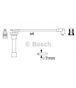 BOSCH - 0986356721 - Провода высокого напряж. к-кт HONDA CIVIC (EJ  EK SED+3HB) (1995-2001)