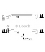 BOSCH - 0986357127 - К-т проводов зажиг. (для двиг. с распр. заж. bosch) opel ve