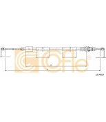 COFLE - 104657 - Трос стояночного тормоза