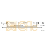 COFLE - 104665 - Трос стояночного тормоза CITROEN: XS/PICASSO 09- BD 1775/1498 mm
