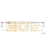 COFLE - 104714 - Трос стояночного тормоза задн CITROEN C3 PLURIEL all (барабанные тормоза) 02-