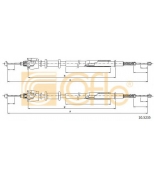 COFLE - 105235 - Трос стояночного тормоза Rover 75 all