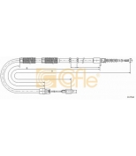 COFLE - 107534 - Трос стояночного тормоза AUDI: A4S4 LH/RH -01 1770/1600 mm