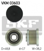 SKF - VKM03603 - Шкив генератора OPEL VIVARO