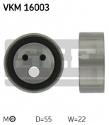 SKF - VKM16003 - Ролик натяжителя VKM16003