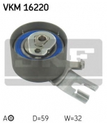 SKF - VKM16220 - Ролик натяжной ремня ГРМ