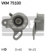 SKF - VKM75100 - Ролик натяжителя ремня
