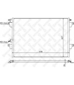 STELLOX - 1045505SX - 10-45505-SX_радиатор кондиционера! Renault Espace all 02>