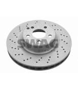 SWAG 10921086 Тормозной диск fr mb w220