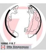 ZIMMERMANN - 109901187 - Комплект тормозных колодок