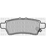 BORG & BECK - BBP2006 - Колодки тормозные (BBP2006)