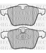 BORG & BECK - BBP2022 - Колодки тормозные (BBP2022)