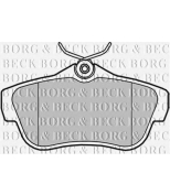 BORG & BECK - BBP2043 - Колодки тормозные дисковые комплект