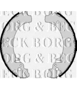 BORG & BECK - BBS6075 - Колодки тормозные (BBS6075)