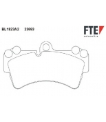 FTE - BL1823A2 - Колодки тормозные передние к-кт VW TOUAREG 4.2/5.0 02> 18