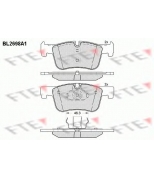 FTE - BL2698A1 - Колодки тормозные передние комплект BMW F20 1.6/2.0