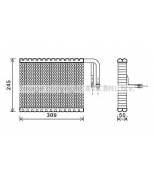 AVA - BWV402 - Испаритель кондиционера