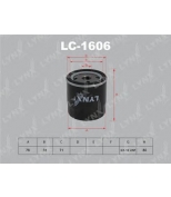 LYNX - LC1606 - Фильтр масляный FORD Escort/Fiesta 1.1-1.6  99/Sierra 1.6-1.8  93, MAZDA 121 1.3 96