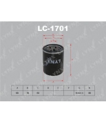 LYNX - LC1701 - Фильтр масляный KIA Sportage 2.0 94-03, MAZDA 626 1.8-2.2  98
