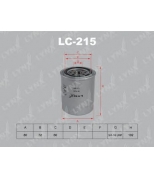 LYNX - LC215 - Фильтр масляный NISSAN Almera(N15) 1.4-1.6 95-00/Pick Up(D21/22) 2.4-3.0 92 /Primera(P10) 1.6 93-01/Terrano 2.4-3.0 90-02