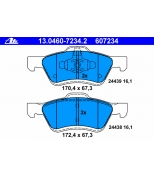 ATE - 13046072342 - Комплект тормозных колодок, диско
