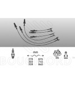 BOUGICORD - 1434 - Высоковольтные провода Bougicord