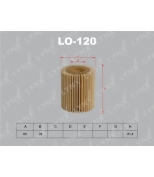 LYNX - LO120 - Фильтр масляный LEXUS GS300/450h 05 /IS250/200D/220D 05