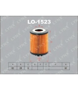 LYNX - LO1523 - Фильтр масляный OPEL Astra G 1.2-1.4 00-05/H 1.2-1.4 04 /Corsa B 1.0-1.2  00/C/D 1.0-1.4 00 /Meriva 1.4 04-10
