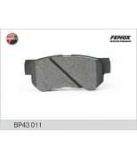 FENOX - BP43011 - Компл.колодки торм.диск. Hyundai So...