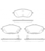 REMSA - 156102 - 1561 02 колодки дисковые п.! Toyota Corolla, Auris 1.3-1.8/1.4D 12>