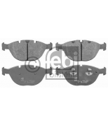 FEBI - 16501 - 16501 тормозные колодки диск пер. bmw x5  4.6 i fe