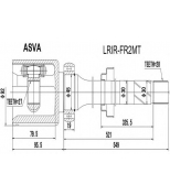 ASVA - LRIRFR2MT - Шрус внутренний правый 27x50,7x28