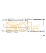 COFLE - 171416 - Трос стояночного тормоза прав задн toyota avensis