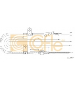 COFLE - 175047 - Трос стояночного тормоза прав задн SUZUKI LIANA all 01-
