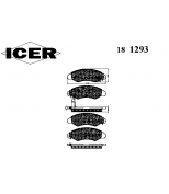 ICER - 181293 - Комплект тормозных колодок, диско