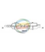 ODM-MULTIPARTS - 18232120 - 18-232120_полуось прав Vectra C 2,0d/2,2i/АКПП